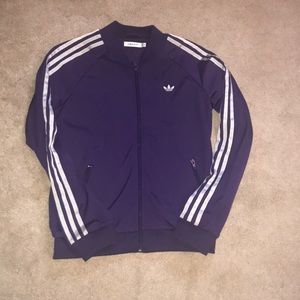 Purple Adidas jacket